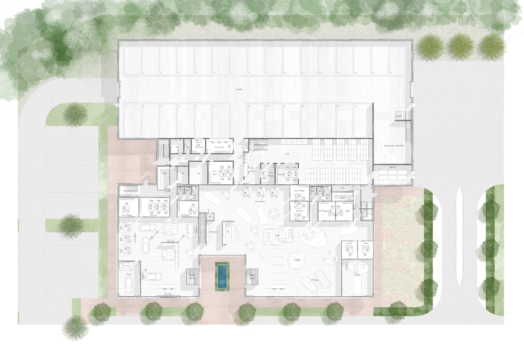 BMW Mini Ground Floor Plan